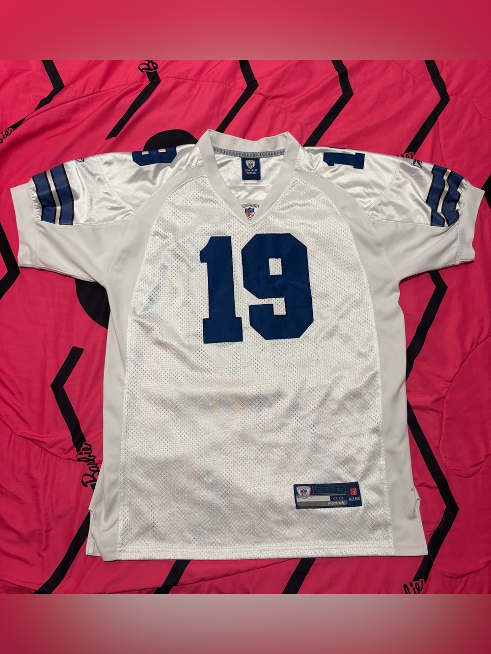 Vintage Reebok NFL Dallas Cowboys Miles Austin Jersey 48 XL